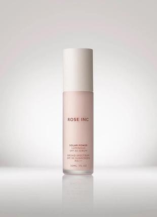 Rose inc solar power luminous spf 30 serum сироватка