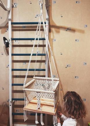 Гойдалка макраме