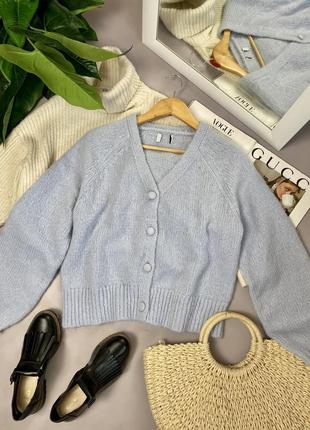 Кардиган голубой, размер m-l