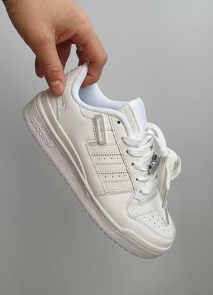 Кроссовки adidas forum low logo •white• арт #332