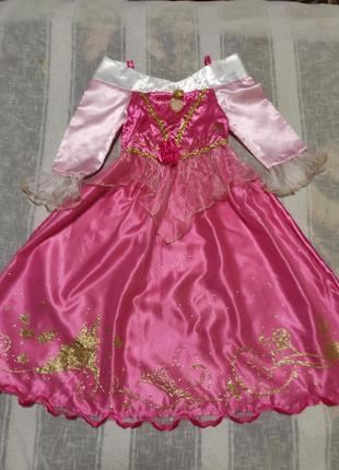 Карнавальный костюм принцесса аврора на 5-6 лет