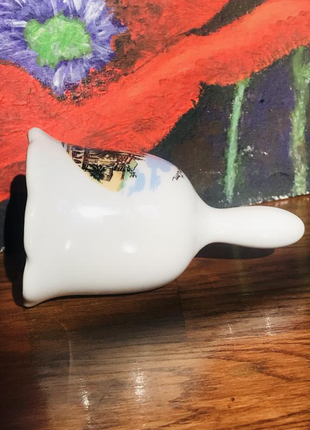 Винтаж. фарфоровый звонок "menton", коллекция фарфора. франция