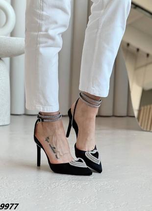 Туфли элегантные острый носок на шпильке фото приваса