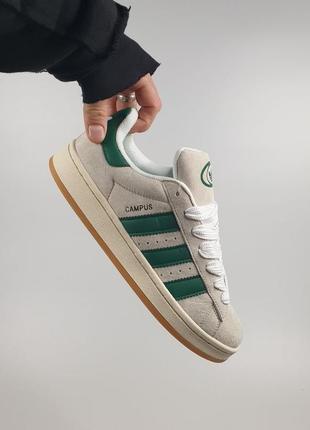 Кроссовки adidas campus 00s •light grey green• арт #3535-4