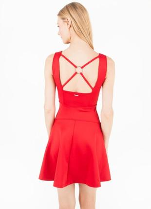 Червона сукня сонцекльош від guess los angeles 🌿  розмір m