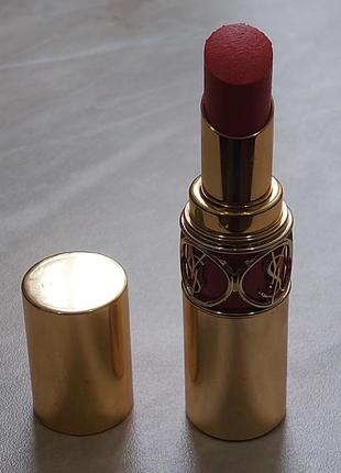 Помада для губ yves saint laurent ysl rouge volupte shine 15. без коробки. 4 g.