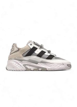 Кросівки adidas niteball  •white silver gray• арт #314