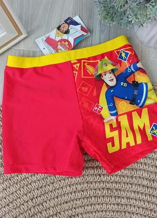 Плавки шорты боксеры disney 116 см пожарный сэм