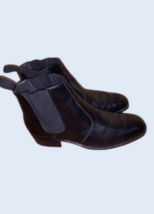 Кожаные ботинки bally made in switzerland 43 размер оригинал