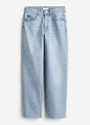 Slim straight high ankle jeans h&m