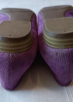 Туфлі мокасини лодочки clarks натур.шкіра р.6,5 /408 фото