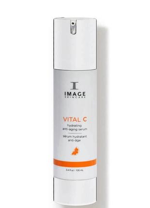 Зволожуюча антивікова сироватка з вітаміном с від image skincare