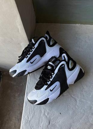 Кроссовки nike zoom 2k black white