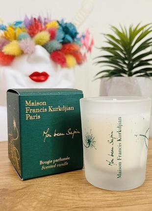 Оригинальный maison francis kurkdjian mon beau sapin ароматическая свеча