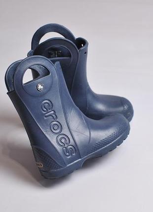 Дитячі чоботи гумаки crocs - c13 - 28-29 - 19 см