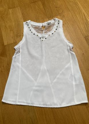 Шифоновая блузка для девочки 4-5 лет 104-110 см