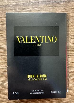 Valentino born in roma uomo yellow dream туалетна вода