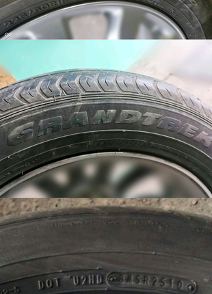 Dunlop grandtrek st30 225/60/18 летняя резина / літня гума / шини2 фото