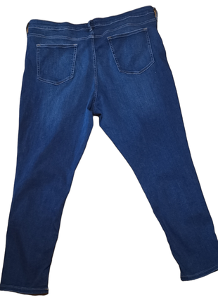 Сині завужені джинси супер батал f&f5 фото