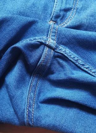 Сині завужені джинси супер батал f&f7 фото