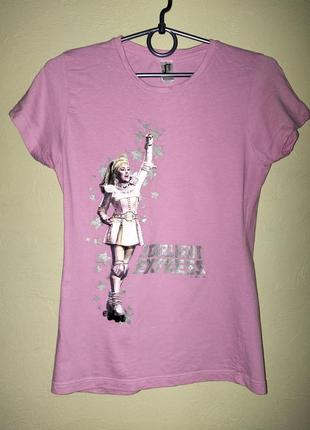 Подростковая розовая футболка starlight express