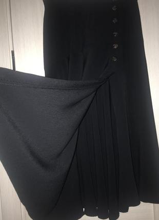 Zara миди юбка с пуговицами