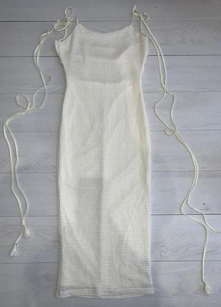 Довге плаття сукня притальоне shein s 36