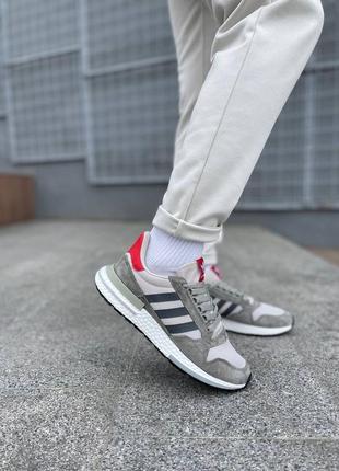 Кросівки чоловічі adidas zx 500 rm сірі