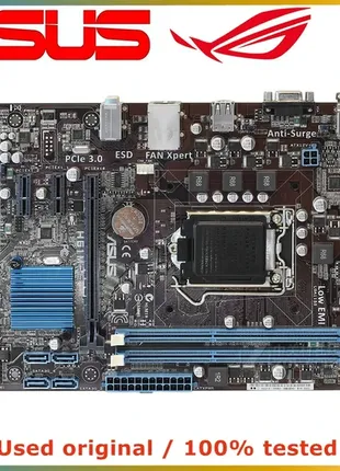 Материнская плата asus h61m-e (s1155, h61, pci-ex16) 1xpci-e 3.0 x16