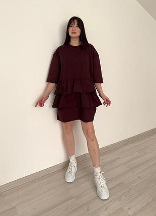 Сукня світшот zara