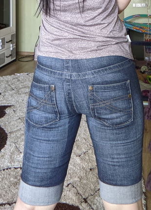 Шорты джинсовые до колен🌀