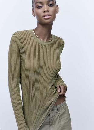 Прозорий лонг zara, водолазка зара