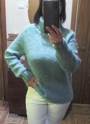 Базовый свитер, вязаный свитер, свитер ручной работы, свитер женский