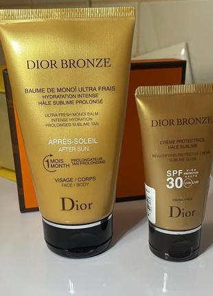 Christian dior spf и крем после загара солнцезащитный