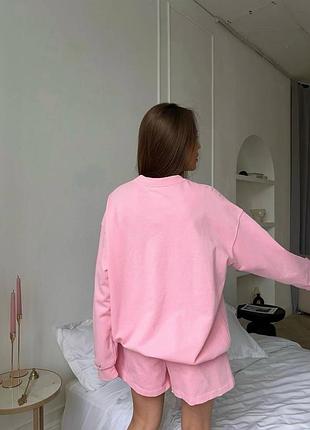 Костюм: шорты бермуды и свитшот🌸