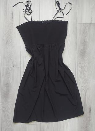 Платье с открытой спинкой на завязках shein 3 xl(батал)