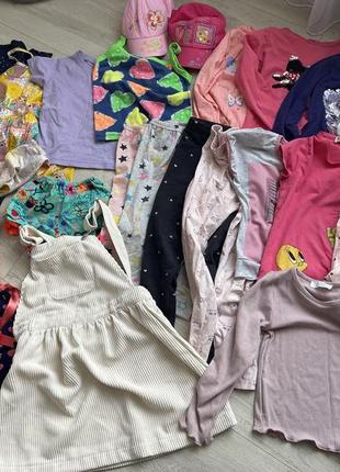 Дитячий одяг для дівчинки 3-5 років , пакет одягу для дівчинки