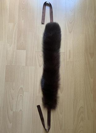 Горжетка воротник из меха песца