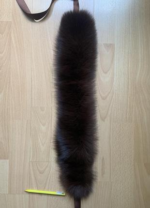 Горжетка воротник из меха песца