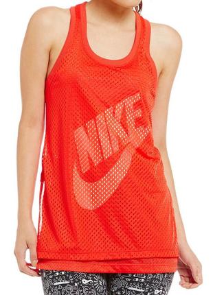 Спортивна майка nike mesh tank - xs