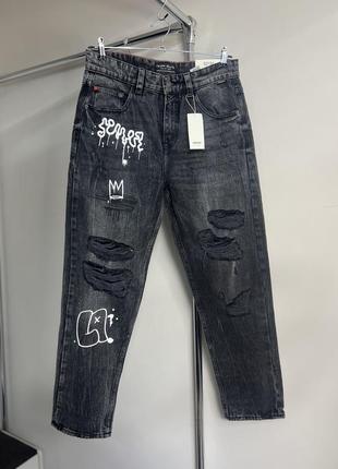 Рваные джинсы cropp