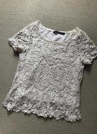 Фирменная футболка/блуза  оригинал с покрытием серебрянным