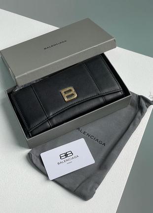 Кошелек в стиле balenciaga hourglass continental wallet