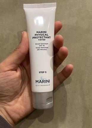 Сонцезахисний крем на фізичних фільтрах з тоном jan marini physical protectant tinted spf 452 фото