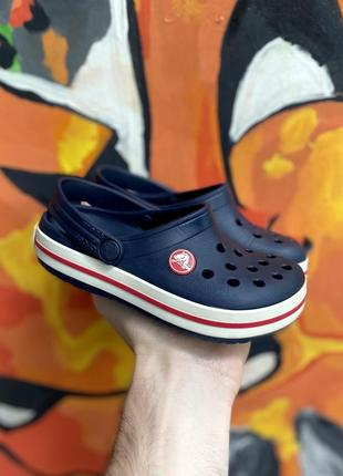 Crocs сандали тапочки c10 27 размер детские синие оригинал
