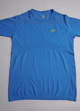 Спортивна бігова безшовна футболка millet ltk seamless short sleeve t-shirt - l-xl