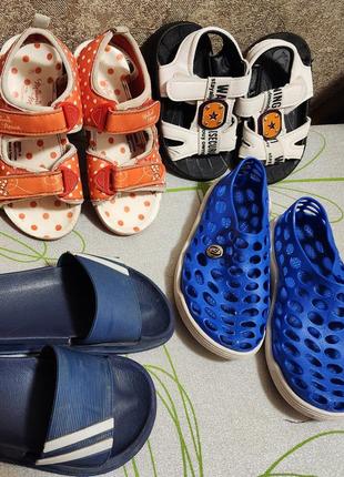 Детская обувь на весну лето босоножки сандалии шлепки disney цены от 50 грн до 150 грн
