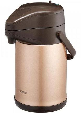 Термос zojirushi sr-cc30nz 3.0 л з помпою золото (sr-cc30nz)