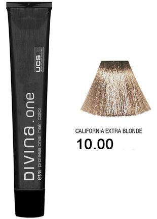 Фарба для волосся 10.00 divina.оne california extra blonde (блонд натуральний)