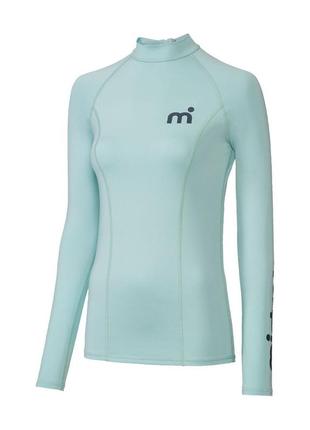 Женская футболка-лонгслив для купания c защитой от ультрафиолета (лайкра) spf/upf 50+ mistral